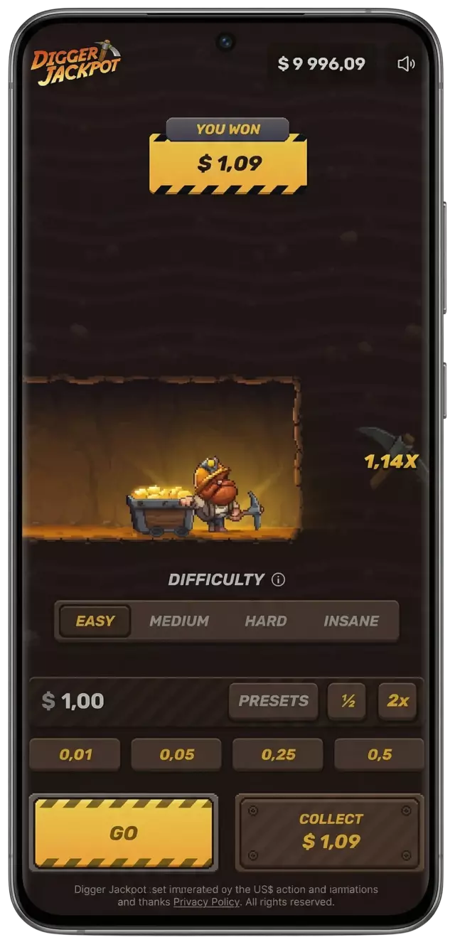 Game screen